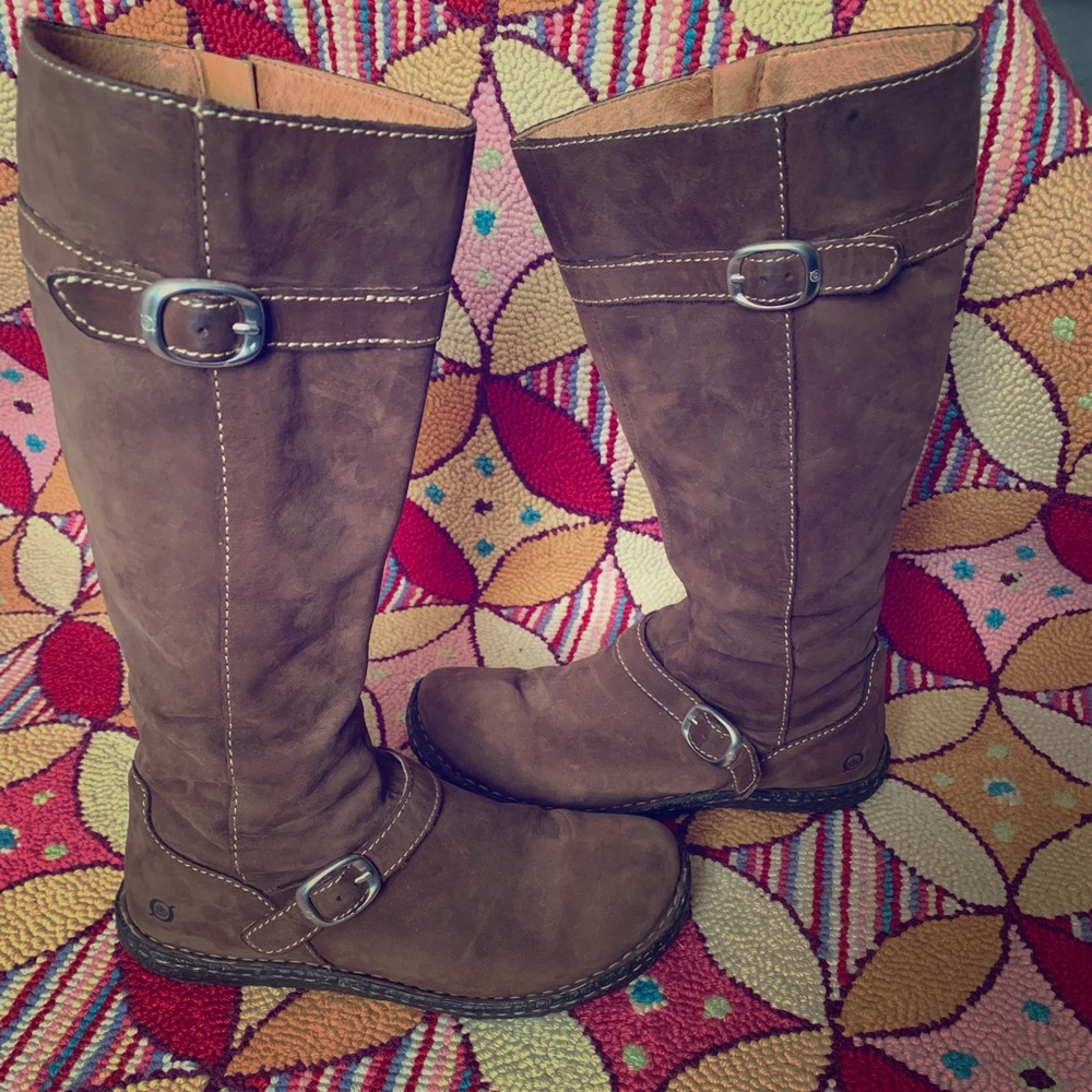 Born leather boots